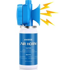 AIMSEIZE Air Horn Bear Horn: Horns For Safety Boat 1, Blue-1pcs