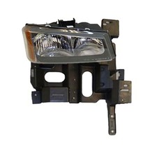 Headlight Housing Mounting Panel Right 2pcs Chevy Silverado 1500HD Base/LS 2005