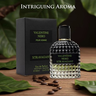 Valentine Nero Xtravagant For Men's Cologne 3.4oz Inspired by GREEN STRAVAGANZA
