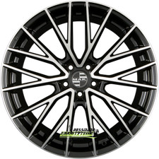 4x Mak Speciale D black mirror 11.5x23 ET56 - LK5/128 ML75.1 Felge Alu