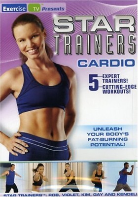 Star Trainers - Cardio (DVD, 2007) New/Sealed, Exercise TV Presents