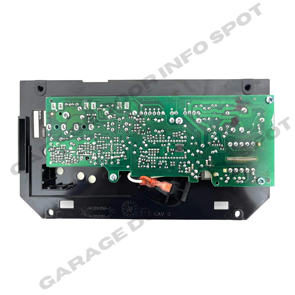 41A5021-2 Placa lógica de circuito Sears Craftsman panel final botón rojo de aprendizaje Foto 4 de 4