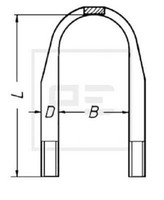 045.068-00A FederbüGel FederbüGelform 1 Passend FüR BPW