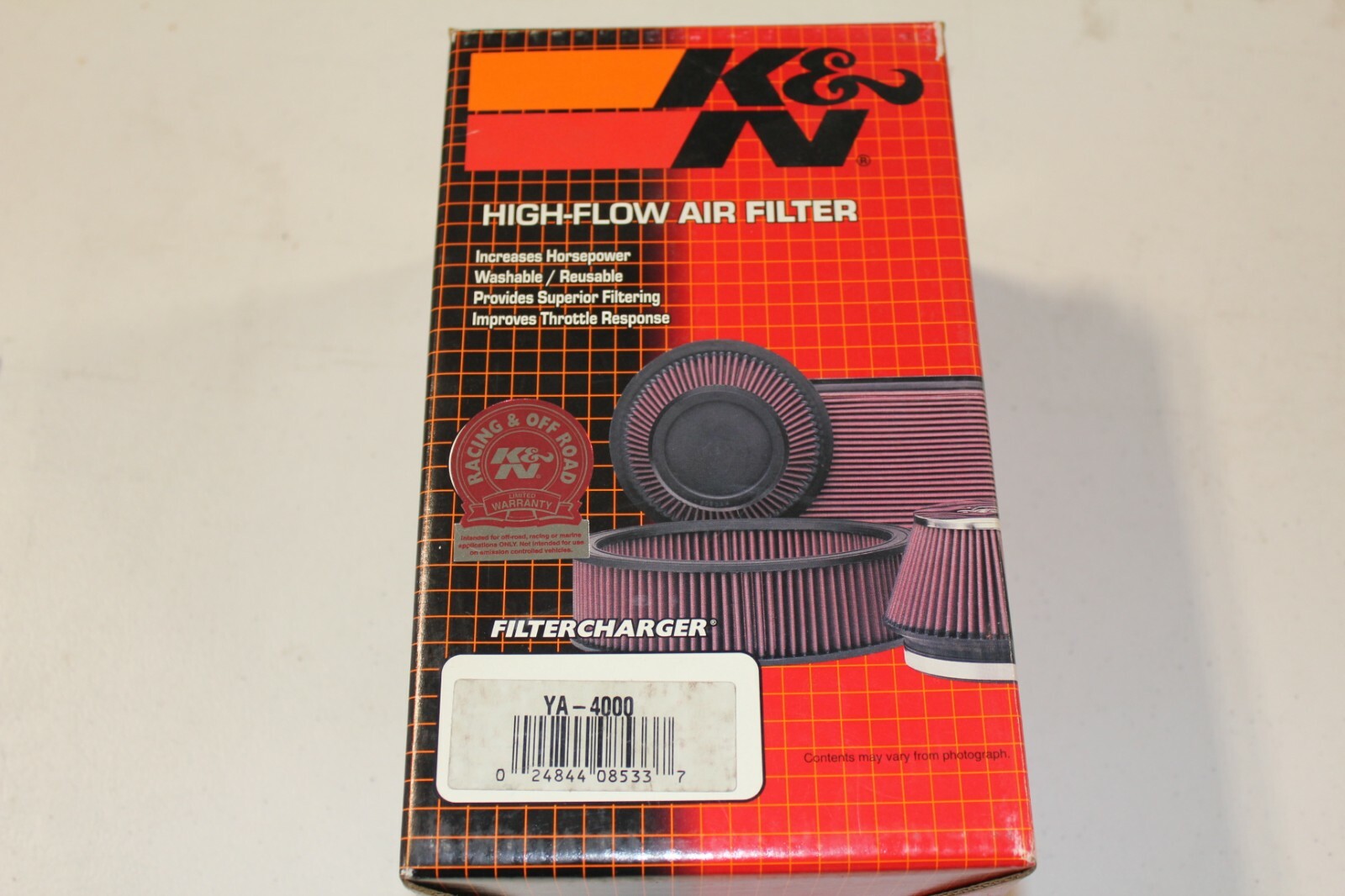 K&N YA4000 Replacement Air Filter YAMAHA KODIAK eBay