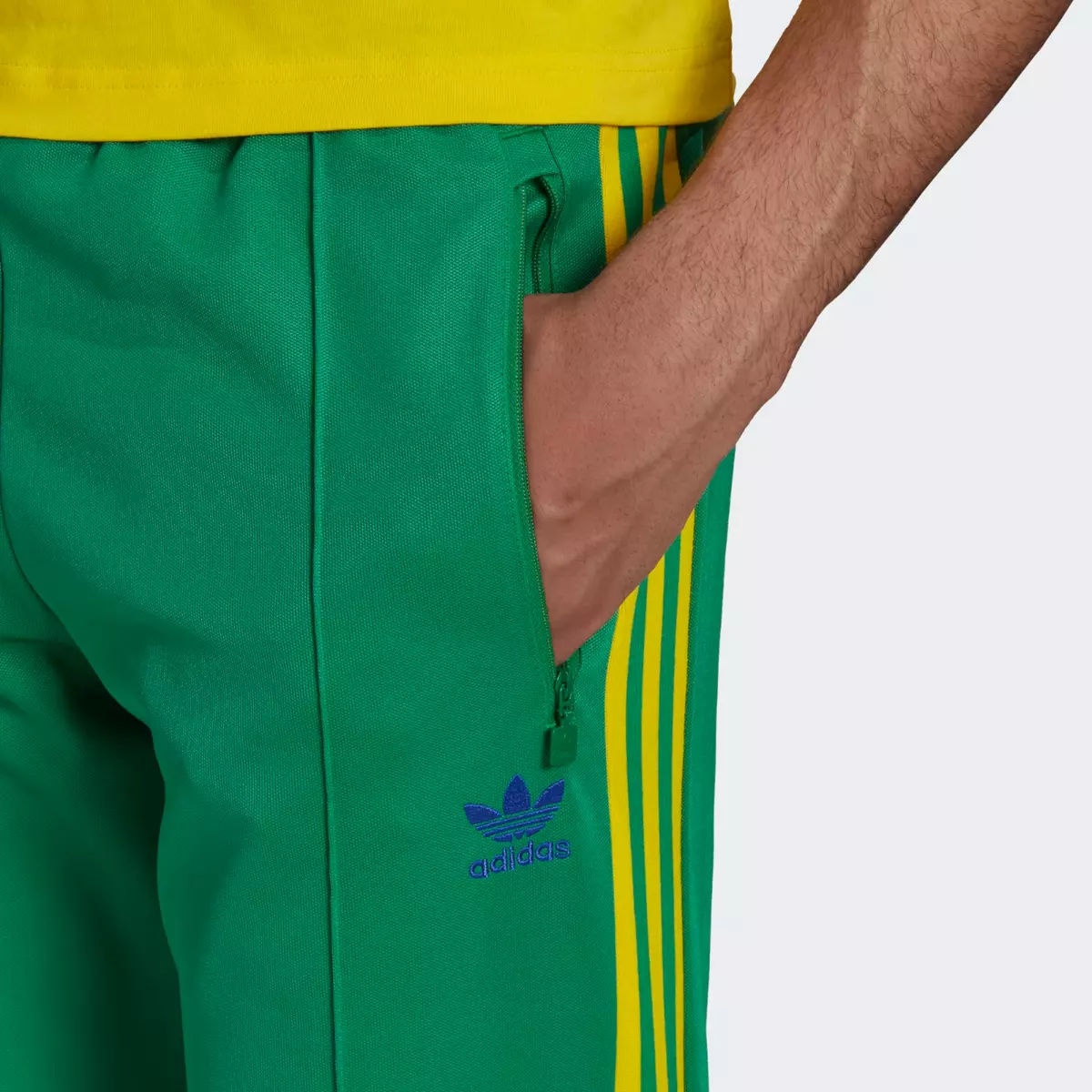Beckenbauer track shop pants orange