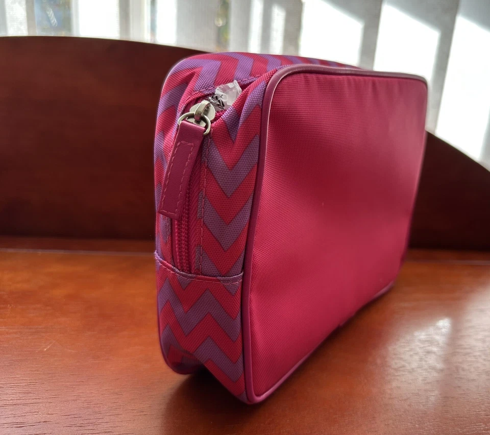 Lote *8* SHISEIDO, LANCOME Bolsa Cosmética com Zíper Bolsa de Maquiagem Bolsa de Viagem NOVA - Imagem 2 de 4