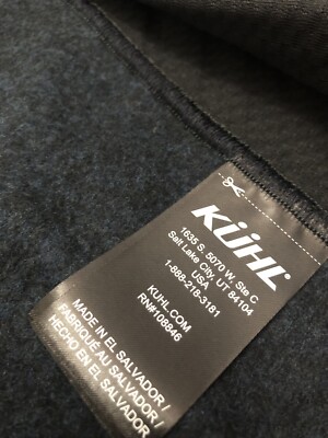 KUHL Intercepte Vest Mens Mutiny Blue Premium Fleece Size M | eBay