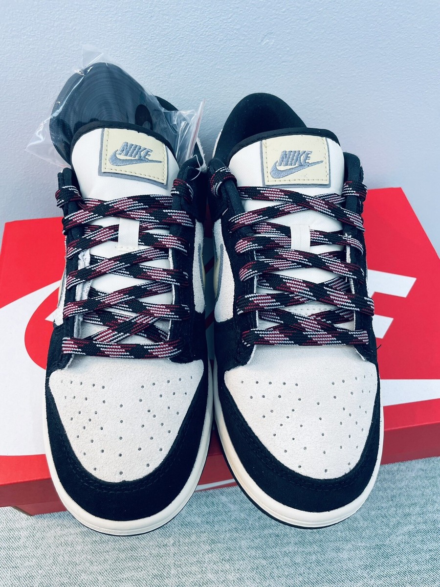 Nike Dunk Low LX Black/Cream Trainers DV3054 001 - Women's