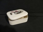 RARE! Lenox Vintage Art Deco Porcelain Cigarette Box With Lid — photo 6