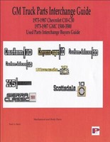 1973-1987 Gmc Und Chevy Truck Teile Austauschhandbuch Pickup Suburban Blazer