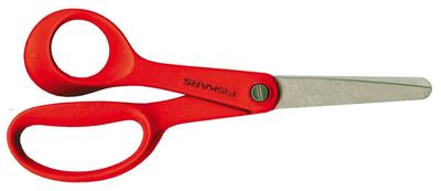 Left Hand Ergonomic Children Scissor With Edge Lades For Cutting Paper Foam
