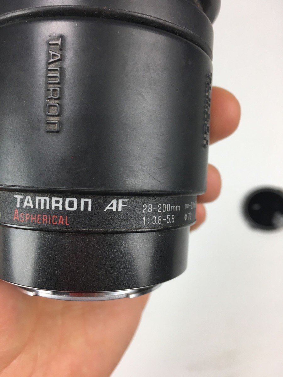 Tamron AF 28-200 f3.8-5.6 Aspherical lens with Tiffen