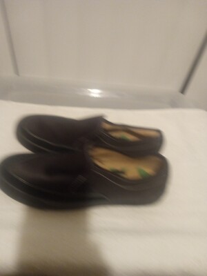 Fossil Mens Gray Trimmed In Black Slip On Shoes Size 11 Pre  display picture 1