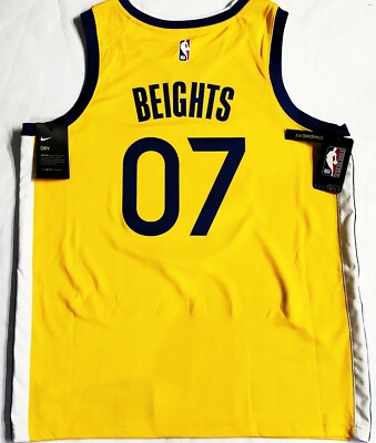 NWT-48/L BEIGHTS #07 GOLDEN STATE WARRIORS CITY EDITION SWINGMAN