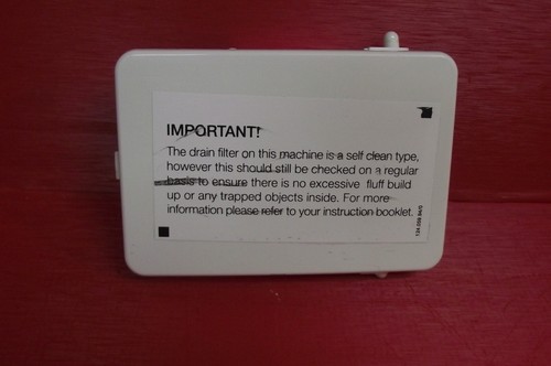 Waschmaschine ZANUSSI ZWD16270W1 ABLAUFPUMPE KLAPPE/DECKEL