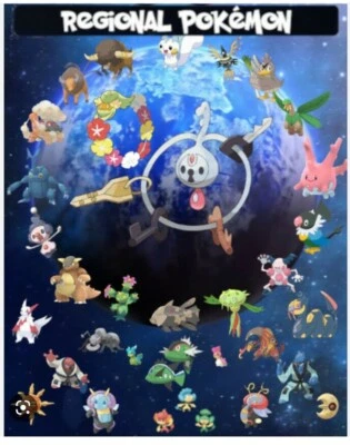 Pokemon Go/All Regionals For Tr@de/None Legendary Regionals (SEE DESCRIPTION)