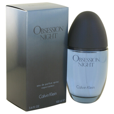 Obsession Night by Calvin Klein, 3.4 oz Eau De Parfum Women Spray