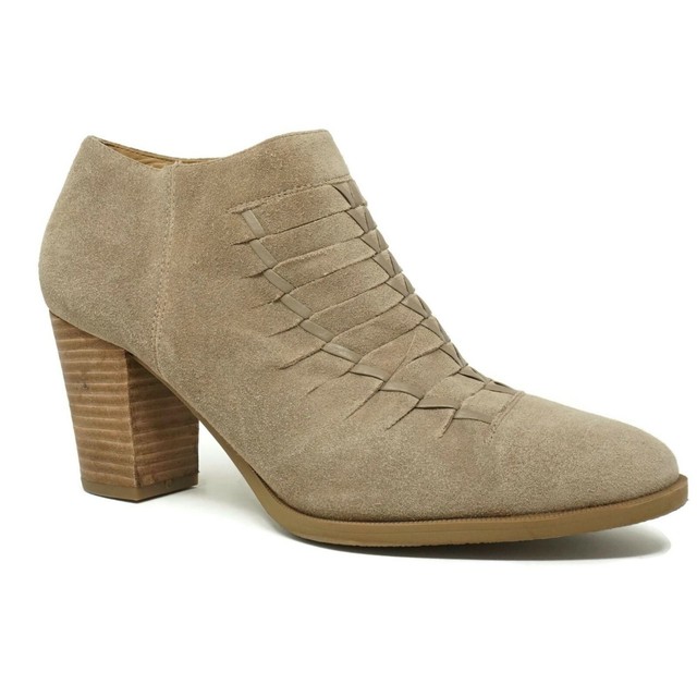 franco sarto block heel booties