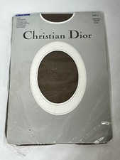 Vintage Christian Dior pantyhose 4533 sz 3 Control Top Ultra Sheer Sandalfoot