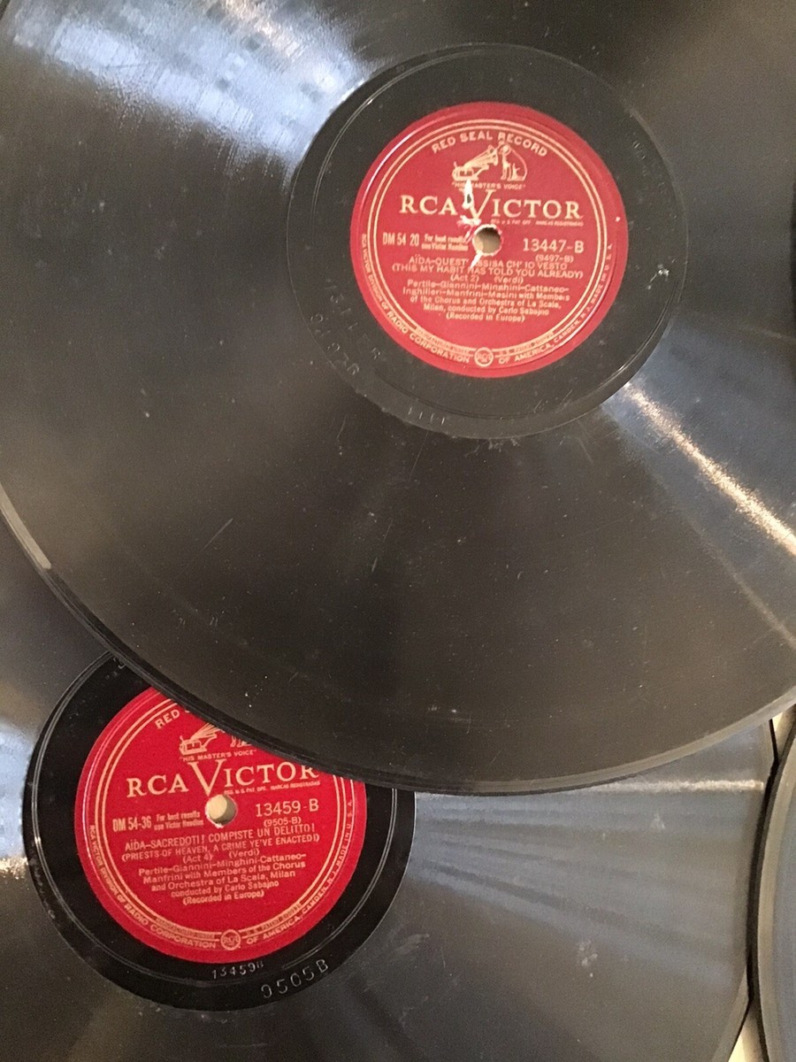 Victor/RCA Victor Red Seal Records 12” 78 rpm Records Lot Of 12 | eBay
