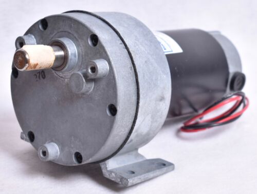 VonWeise DC Gear Motor 115V 1/8Hp 3300 RPM 26:1 Ratio  V01156AE88 - Picture 1 of 8