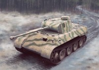 Panther Ausf.D V2 Tank 1:3 5 Kunststoff Modell Kit Dragon Models