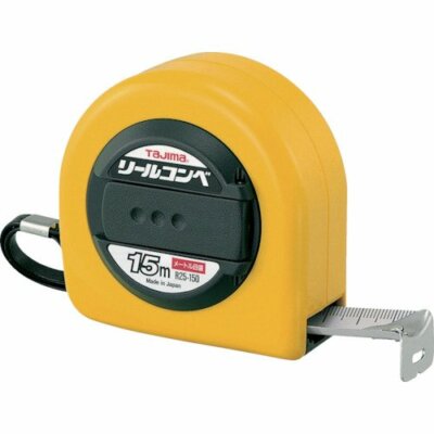 TAJIMA / MEASURING TAPE HAND REEL TYPE (15m W25mm) / R25-150BL / Japan 