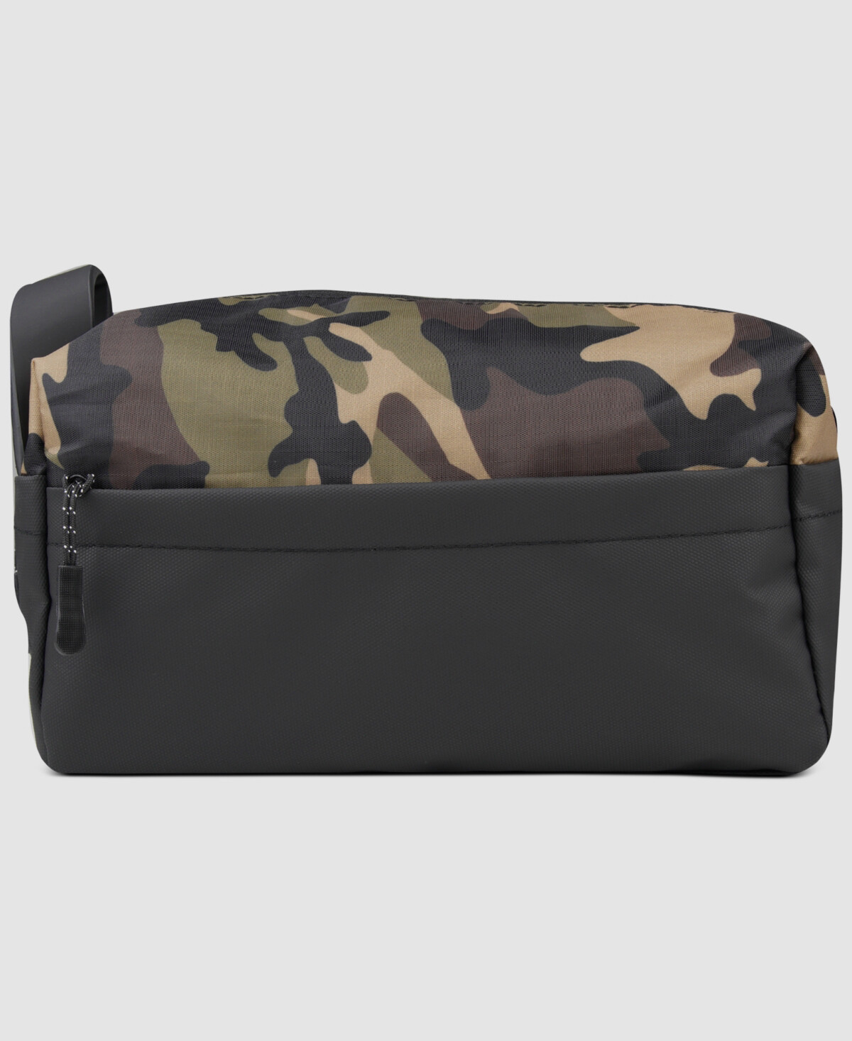 Bespoke Men's Green Black Camo Colorblock Dopp Kit Travel Overnight Bag ...
