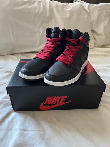 Air Jordan 1 Retro High OG Black Satin • KicksOnFire.com