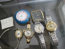 Vintage Watches Lot # 5 for Parts or Repair wristwatch project