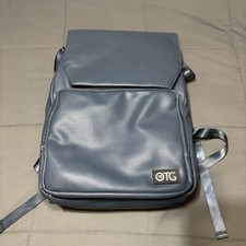 The Aspen Bleu OTG ON THE GO diaper bag denim blue