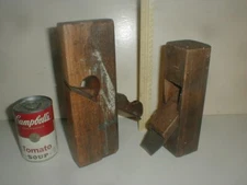 1900's Atkinson Bros Wood Working Plane Bear Logo LOT Vtg Antique Coffin Molding