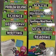 Kindergarten 180 Days of Practice Grade K Cur...
