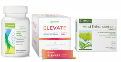 NeoLife Mental Focus & Energy Boost Pack Elevate Mind, Focus & Brain Power