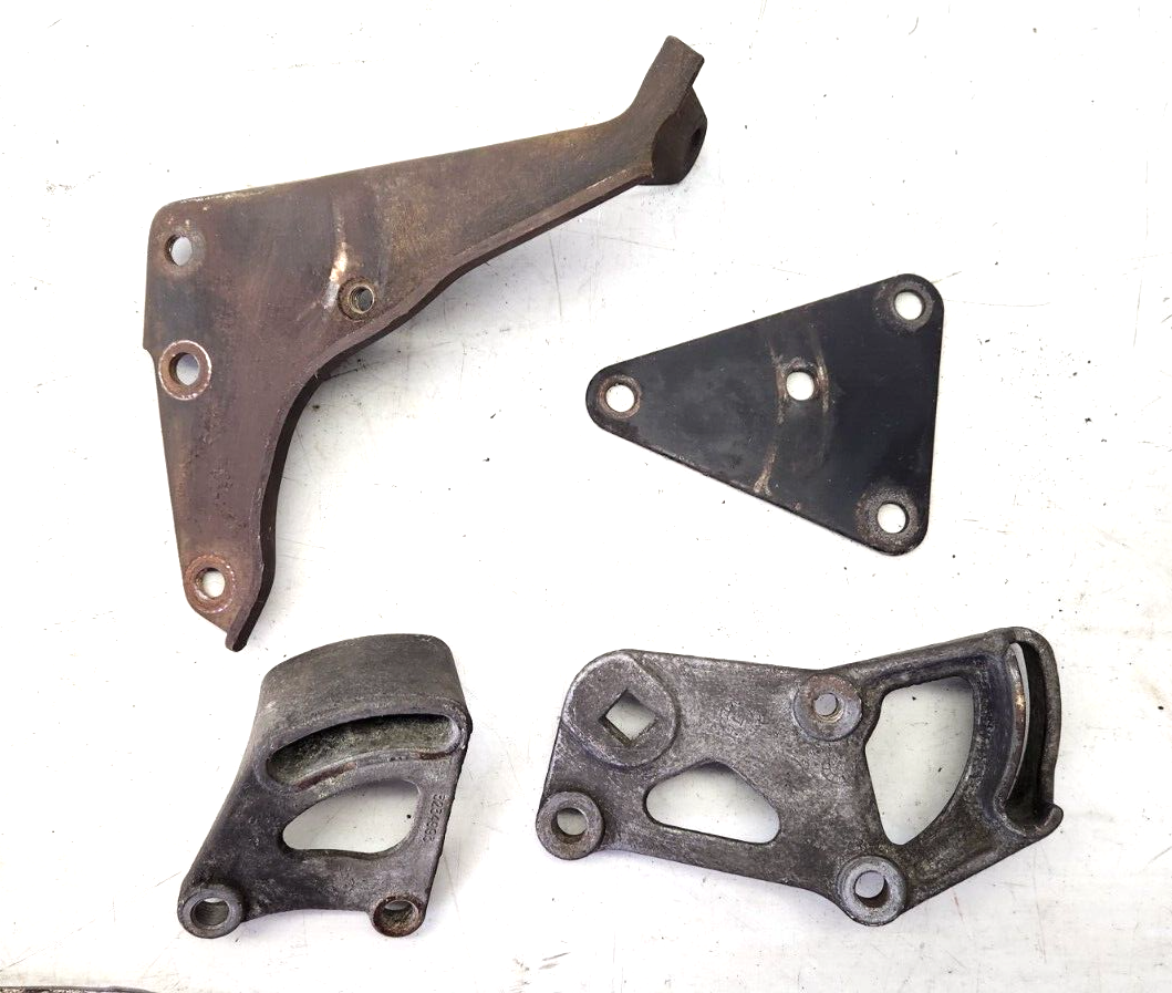 Jeep Wrangler YJ 8790 Power Steering Pump Engine Bracket V Belt and