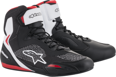 Faster 3 Rideknit Riding Shoes Alpinestars Black Red White 9 | eBay