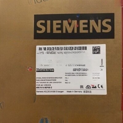 6SE7 015-0EP50 NEW SIEMENS MOTION CONTROL COMPACT PLUS CONVERTER 6SE7015-0EP50