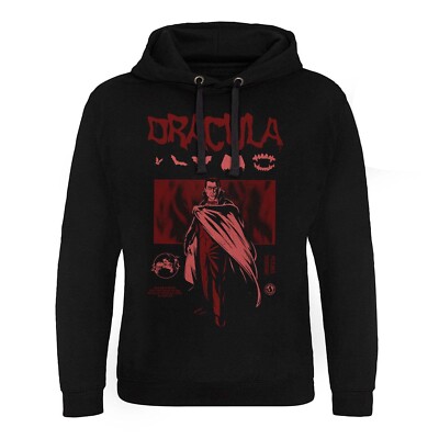 Offiziell Lizenzierter Universal Monsters - Retro Dracula Epischer Hoodie