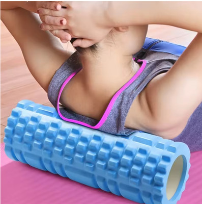 Yoga Foam Roller   Muscle Massage & Fitness for Pilates & Gym