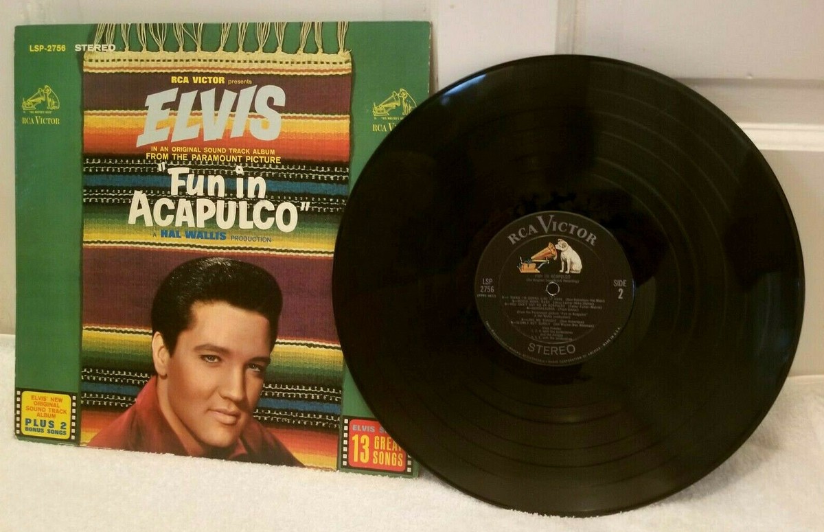 Elvis Presley Fun in Acapulco Album 33 Vinyl Record LP