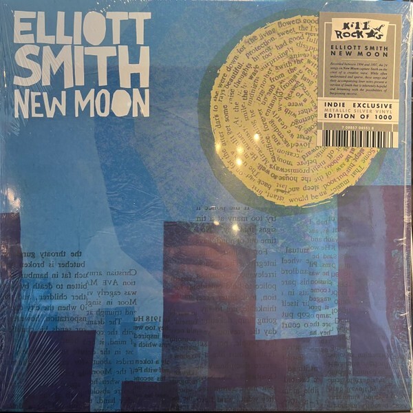 Elliott Smith - New Moon 2 x LP - Silver Colored Vinyl Album