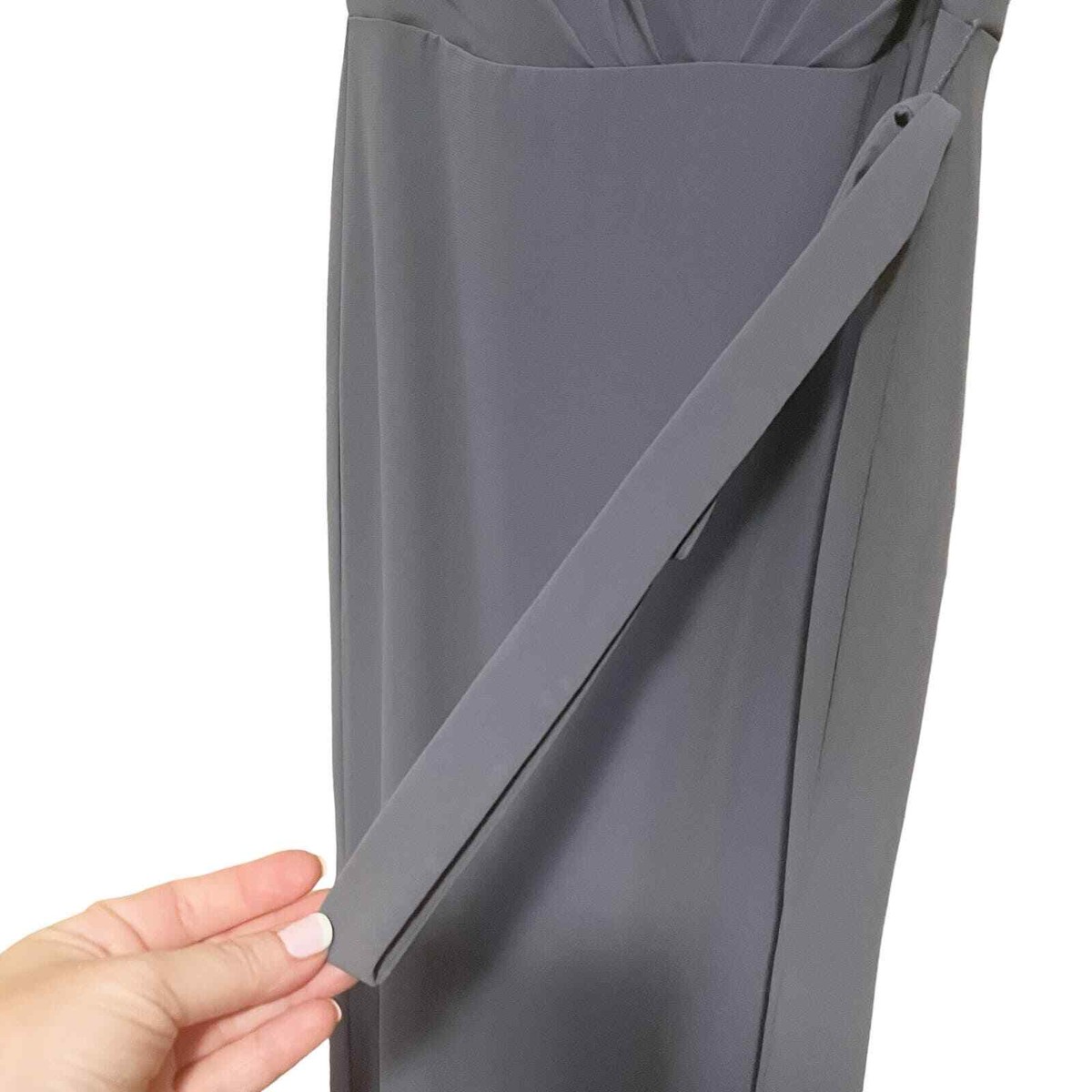 Jenny Packham NWT JP1032 Cowl Back Sleeveless Bridesmaid