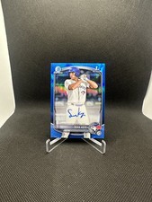 2025 Bowman Sean Keys Chrome Auto Blue Refractor 1st Prospect #/150 Jays