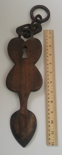 Welsh Love Loving Löffel Holz A1 - Bild 3 von 3
