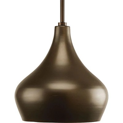 Progress Lighting P5187-108 Mini Pendant, Oil-Rubbed Bronze