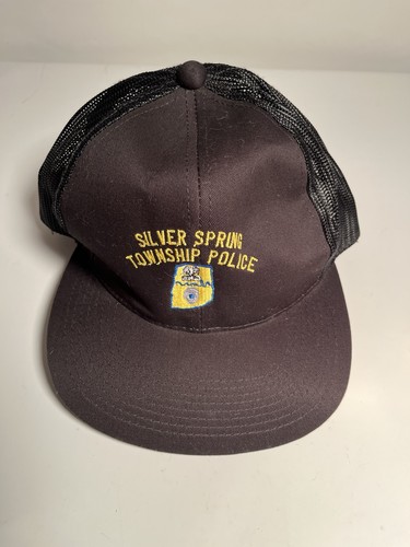 Vntg Silver Spring Township Police SnapBack Hat Baseball Cap Mechanicsburg PA