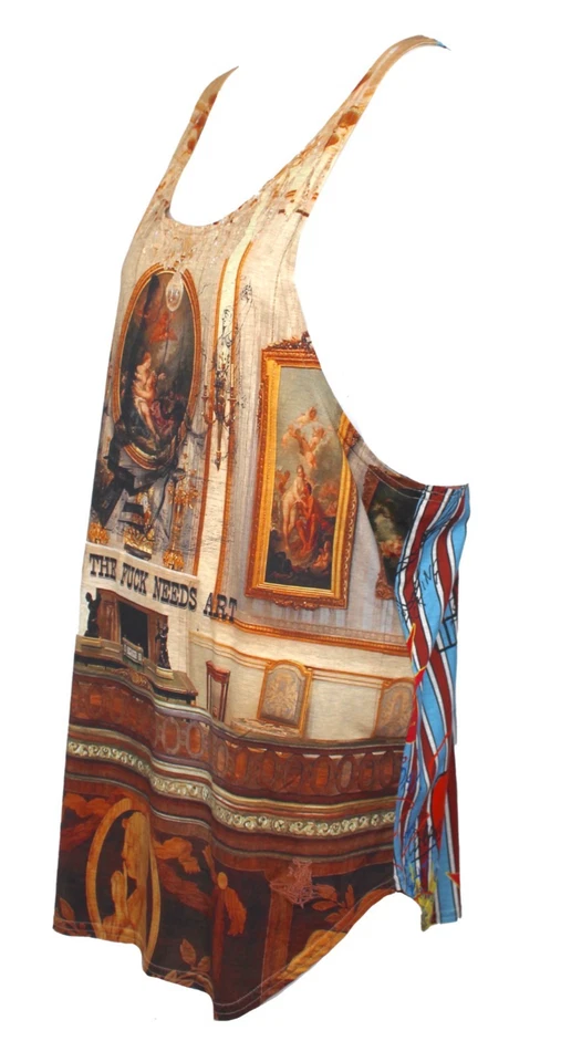 ВИВЬЕН ВЕСТВУД «Кому F*** Нуждается в Искусстве?» Графическая майка, SS15, OS - Изображение 2 из 3