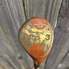 Cleveland Classic USA Persimmon Wood 3 Wood-Oil Hardened TC-15 Regular Graphite