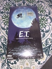 VERY RARE 1988 SEALED E.T. VHS WITH WHITE MCA WATERMARKS