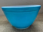 Vintage PYREX Primary Blue 401 Ovenware Nesting Mixing Bowl  1.5 Pint 3 Cup